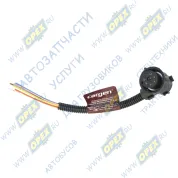 Разъем КАМАЗ, МАЗ, ГАЗ, УАЗ байонетный угловой 8-контактный