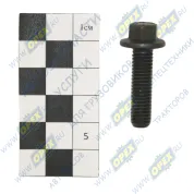 Болт DIN6921 М8х30х1,25 Р=30 К=10 крепления патрубка выпускной системы дв. Cummins ISB/ISF