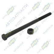 Болт С/И М16х300х2 Р=110 кругл. головка 2 лыски рессоры задней центральный в сб. с гайкой DONG FENG