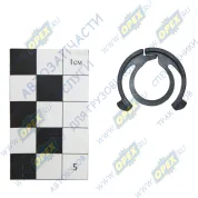 Скоба фиксатор пласт d 13мм