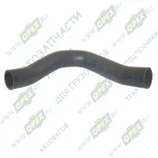 Шланг (патрубок) кривой (3 изг.) ф50х60 L=570 радиатора верхний Premium /TR/PR, Kerax RVI LCV (1970-2020)