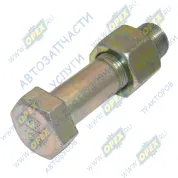 Болт ГОСТ-7798 М24х95х1,5 Р=46 К=36 с гайкой М24х1,5 h=25 К=35 тяги V-образной FAW