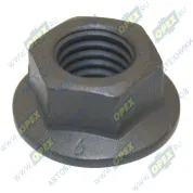 Гайка DIN6923 M12x1,75 h=12 К=18 фланцевая КАМАЗ дв.Cummins крепления возд. компрессора, генератора (EQB DAF LCV (1970-2020), SCANIA N Bus (2004-2020)