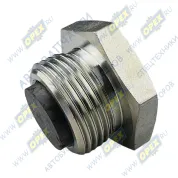 Пробка 3/4" BSP h=22 К=33 сливная магнитная JCB