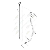 Щуп уровня масла Газель (Cummins ISF 2,8)