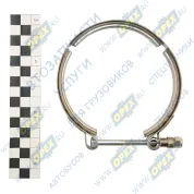 Хомут турбокомпрессора V-образный зажим, ф105 мм КАМАЗ дв. Cummins 6СТ, ISLe