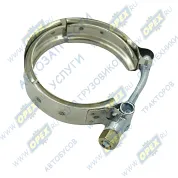 Хомут V-образный ф56х66 h=19 (зажим-болт) турбины