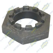 Гайка С/И М45х1,5 h=23 К=74 корончатая ступицы передней HOWO T5G/T7H/C7H, мост VGD95