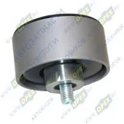 Ролик паразитный приводного ремня ф74 h=34 (в сб. втулк. болт М10)  Sitrak 202V95800-6098