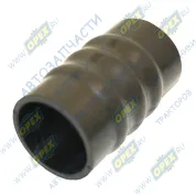 Шланг (патрубок) ф60х70 L=120 (гофра) радиатора нижний HOWO