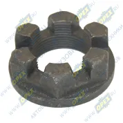 Гайка С/И М30х1,5 h=29 К=46 корончатая, фланцевая хвостовика