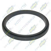 Кольцо С/И (РТИ) квадр. сеч. 72х84 h=8 , 2 паза по окружн-ти уплотнительное U-образное