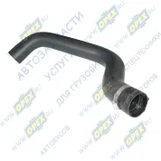 Шланг (патрубок) кривой (3 изг.) ф58х68 L=750 (ПВХ. наконеч. внутр. уплотн. винт. хомут) радиатора