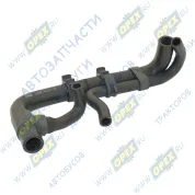 Шланг (патрубок) тройной, кривой (2 изг.) ф19х27 L=180/кривой (4 изг.) ф19х27 L=500/кривой (2 изг.) ф30х41 L=670 (тройник, хомуты) радиатора P/G/R/T S