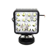 Фара рабочего света (дальний) светодиодная КВАДРАТНАЯ 48 вт