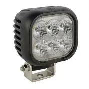 Фара рабочего света светодиодная КВАДРАТНАЯ (серт.EMC) (подключение DEUTCH 2-х контактный (2 Pin))