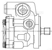 Насос ГУР ГАЗ 3310 Валдай с дв.Cummins ISF 3.8