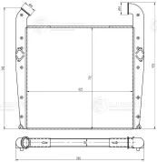 Радиатор, Интеркулер 1764885 SCANIA4 ser. ('95-) SCANIA 4 Truck (1994-2008)