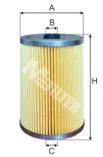 Фильтр топливный A=83 B=13 C=13 H=146 MB 710.810.811. MAN,Iveco,TERMOKING IVECO LCV (1970-2021), MAN Bus (1970-2021), MB Bus (1970-2021), RVI LCV (197