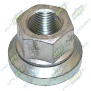 Гайка С/И М22х1,5 h=34 К=33 с упорной шайбой болта колесного (шпильки) HYUNDAI HD170,450,500