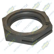 Гайка С/И M88х2 h=25 К=120 с прорезью 1отв. М8х1,25 ступицы правая SMB (1970-2020)