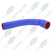 Шланг (патрубок) кривой (3 изг.) ф50х60/ф60х70 L=500 радиатора нижний ЯМЗ-651, В9, С9, 653, 652 (Н-136-46-015)