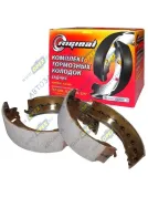 Колодка тормозная L=360; S=70 задняя с накладкой (комплект 4шт) Соболь,Газель,Бизнес,Некст