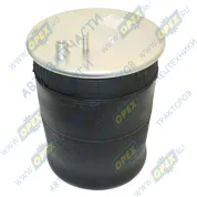 Пневмоподушка со стаканом; (1 шп.+возд. / 1 отв.); отбойник сверху