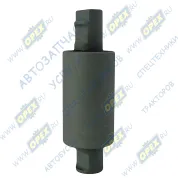 Шарнир (РМШ) ф45,5х80 в сб. с пальцем ф25х140 2 выточки лыска рессоры VOLVO FE6 (1970-2020)