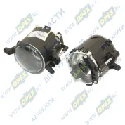 Фара противотуманная (круглая) (к-кт 2шт.) Камаз-6520,МАЗ,ПАЗ,ГАЗель Бизнес,Next,ВАЗ-2123 штатная ф80, плоская фишка 2 контакта