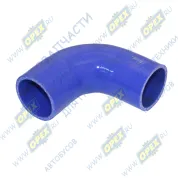 Шланг (патрубок) кривой (1 изг.) ф57х67 L=250 радиатора Iveco EuroTech/EuroStar/EuroTrakker IVECO Bus (1970-2020)