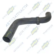 Шланг (патрубок) кривой (3 изг.) ф48х58 L=630 (РТИ хомут) радиатора верхний Renault Kerax/Premium RVI Kerax (2000-2020), VOLVO LCV (1970-2020)