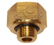 Фитинг (штуцер) прямой; Рнаруж=М12х1,5/ Рвнутр=М16х1,5