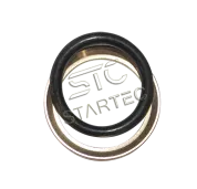 Кольцо ф22х27х2,5 с выточкой, нажимное+уплотнительное кольцо