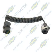 Кабель электрический спиральный L=4500 7/7конт. ISO7638 ABS/EBS DAF LCV (1970-2020), UNIVERSAL (1970-2020) UNIVERSAL (1970-2020)