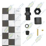 Фитинг (штуцер) прямой; трубка ф4/ф4мм