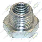 Фитинг (штуцер) прямой; Рнаруж=М16х1,5/ Рвнутр=М12х1,5