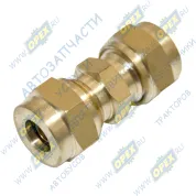 Фитинг (штуцер) прямой; трубка ф8/ф8мм (гайка) разборный