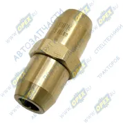 Фитинг (штуцер) прямой; трубка ф8/ф8мм (цанга) BPW (1970-2020), MAN Bus (1970-2020), UNIVERSAL (1970-2020), MB Actros MP4 (2011-2020)