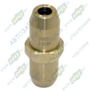 Фитинг (штуцер) прямой; трубка ф6/ф6мм (цанга)