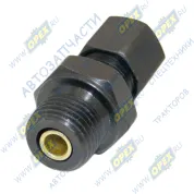 Фитинг (штуцер) переходник (латунь) прямой под трубку ф8х1/Рнар.=М12х1,5 пневмосистемы SCANIA N Bus (2004-2020)