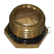 Штуцер (бронза) резьбовая Рнаруж=M22х1,5 h=15 Р=9 К=28 DAF XF (2013-2021), MAN TGA (2000-2021), MB Citaro (O 530) (1998-2021)