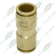 Фитинг (штуцер) прямой; трубка ф12/ф12мм (цанга)