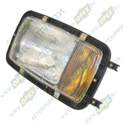 Фара передняя левая прямоуг. с повор. лампа Н4 \MB 1222-24/1422-24/1722-1831-34/2433/2534 (1973-1996) MB MK (1987-1996) MB MK (1987-1996)