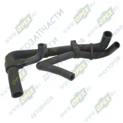 Шланг (патрубок) тройной, кривой (1 изг.) ф20х29 L=150/кривой (4 изг.) ф20х29 L=620/ кривой (3 изг.) ф27х36/ф32х41 L=750 (тройник, хомуты) системы охл