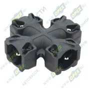 Фитинг ABS, тройник X-образный