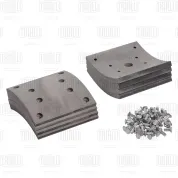 Накладка тормозная (410х183) МАЗ, MAN, RVI, MB MAN LCV (1970-2020), MB Actros MP2/MP3 (2002-2020)