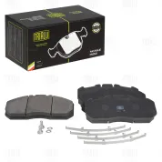 Колодки тормозные дисковые (комплект) 250х118х30; Meritor D-Elsa 2 MAN Bus (1970-2020), RVI LCV (1970-2020), VOLVO B (1970-2020)