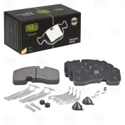 Колодки тормозные дисковые (комплект) 211х93х30; Knorr SB/SN6, SB3745 05/2003 = > ROR (1970-2021)