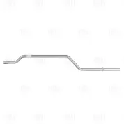 Труба выхлопная ГАЗ-2705,3221,330202,330232,Газель Фургон,Автобус (дв.ЗМЗ-40522) ф52/ф68 L=2280 рестайлинг